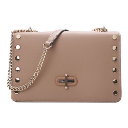 New Rivet Ladies PU Leather Women luxury custom crossbody bags