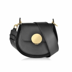 Trendy Ladies Mini Handbags Fashion Leather Black Cross-body Bags Women Saddle Bag