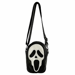 New Design Halloween Funny Purse Handbag Hip-hop Soul Mobile Phone Shoulder Bag for Halloween Presents