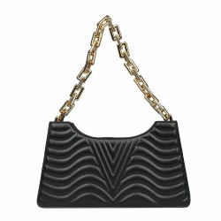 Senior sense of women's bags niche design rhombus armpit bag retro versatile chain bag